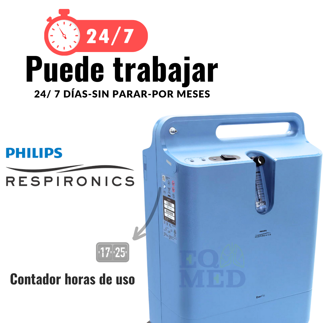 Concentrador De Oxígeno 5 Litros Everflo Philips Respironics