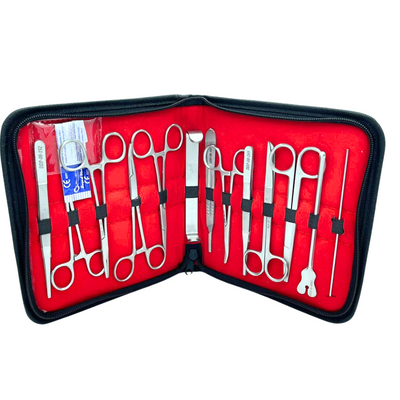 Estuche Disección De 16 Piezas Quirurgico Estudiante Set Ki