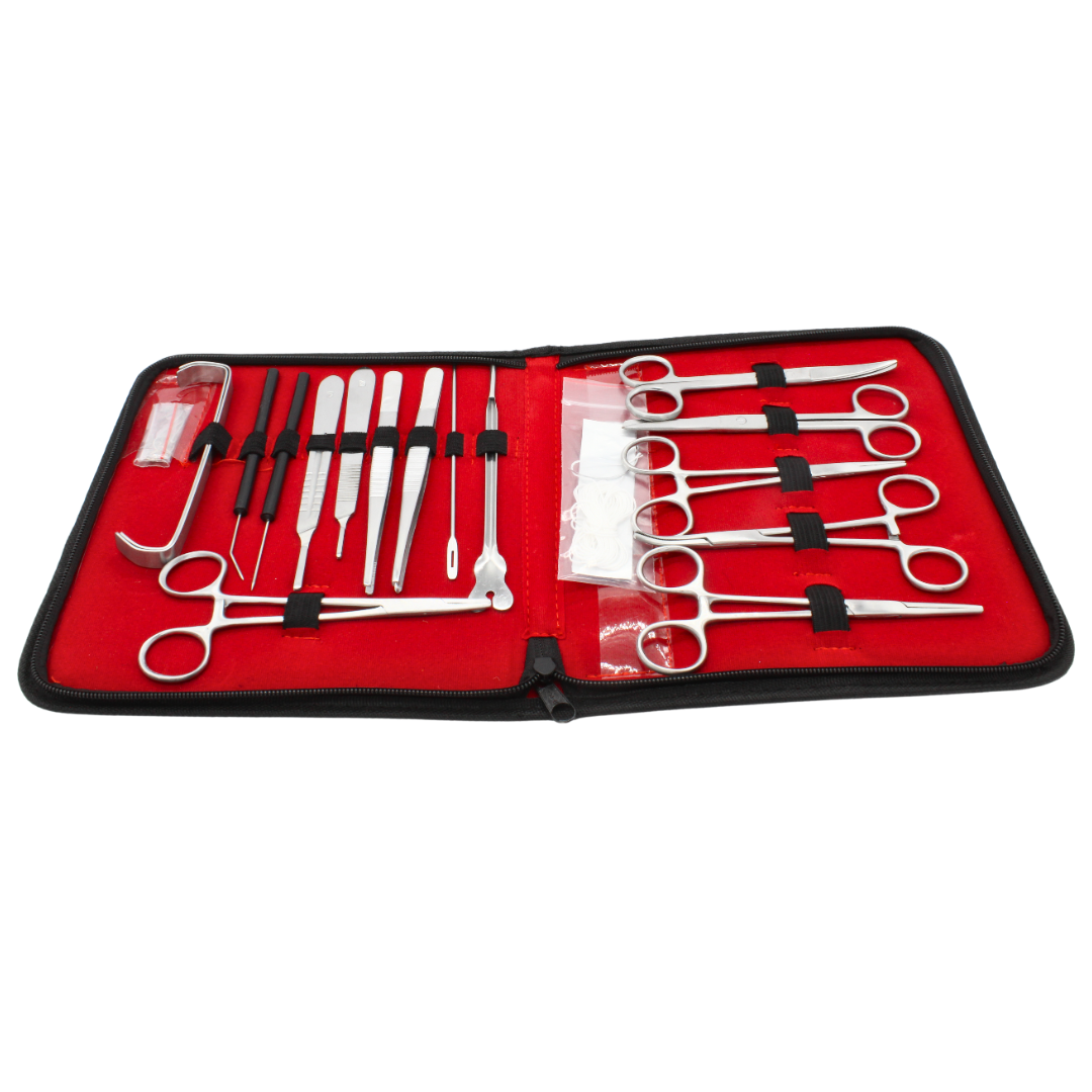 Estuche De Diseccion 20 Piezas Economico Hergom C/estuche