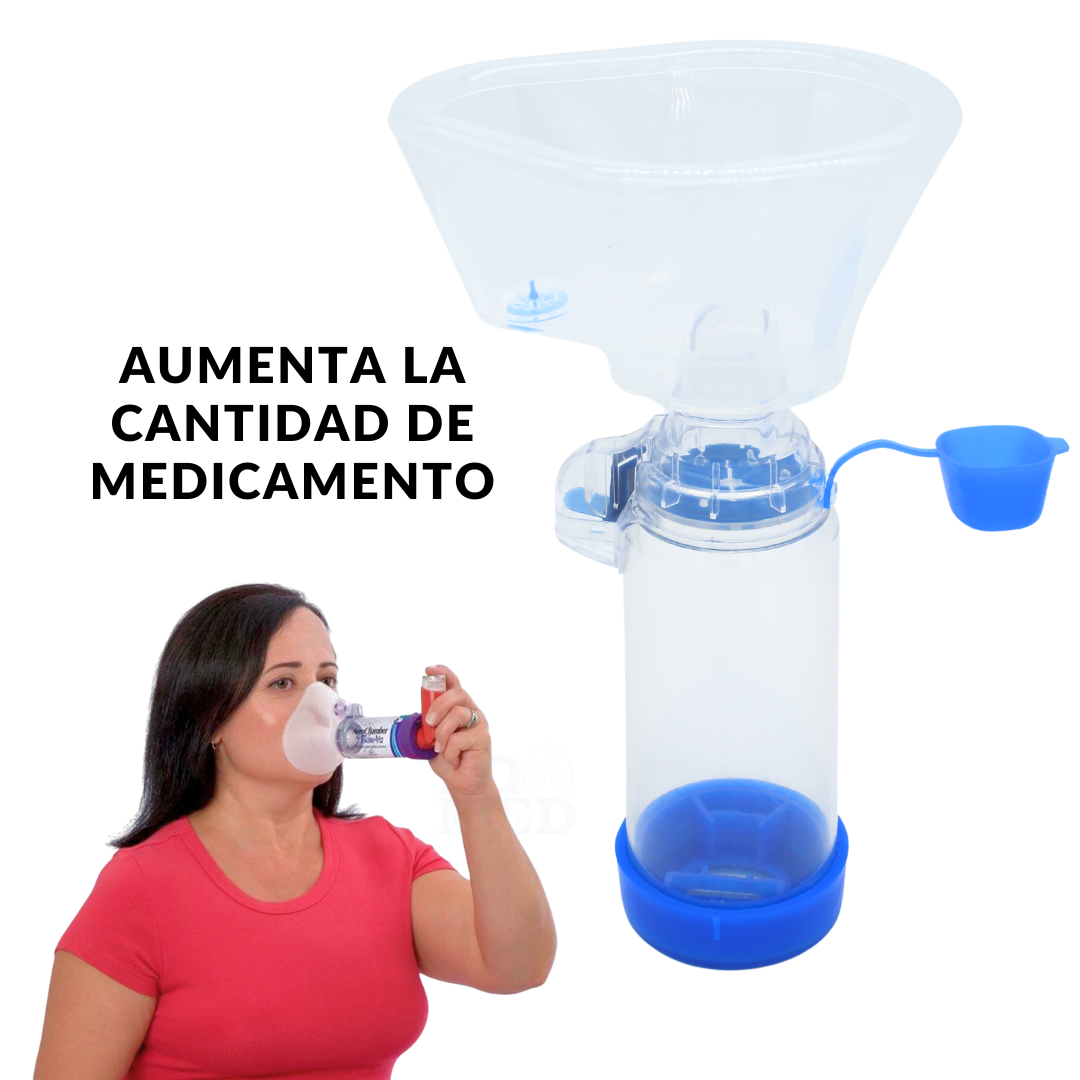 Aerocámara Para Adulto Espaciadora Con Válvula | Aerochamber