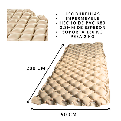 Colchon De Presion Alterna De Lujo Antiescaras Ulceras 135kg