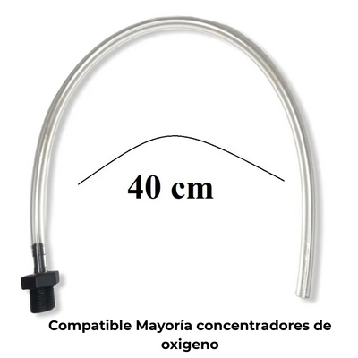 Vaso Humificador  + Adaptador + Agua Destilada+ 2 Canula 2m
