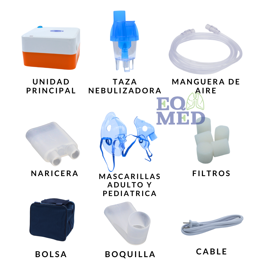 Nebulizador Silencioso Adulto Y Infantil Marca Bi-rich Cn126