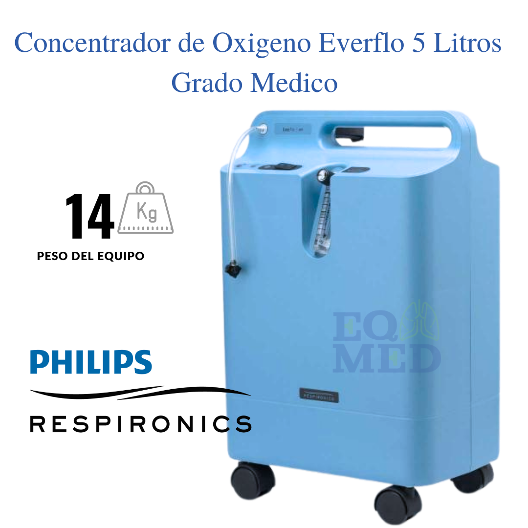 Concentrador De Oxígeno 5 Litros Everflo Philips Respironics