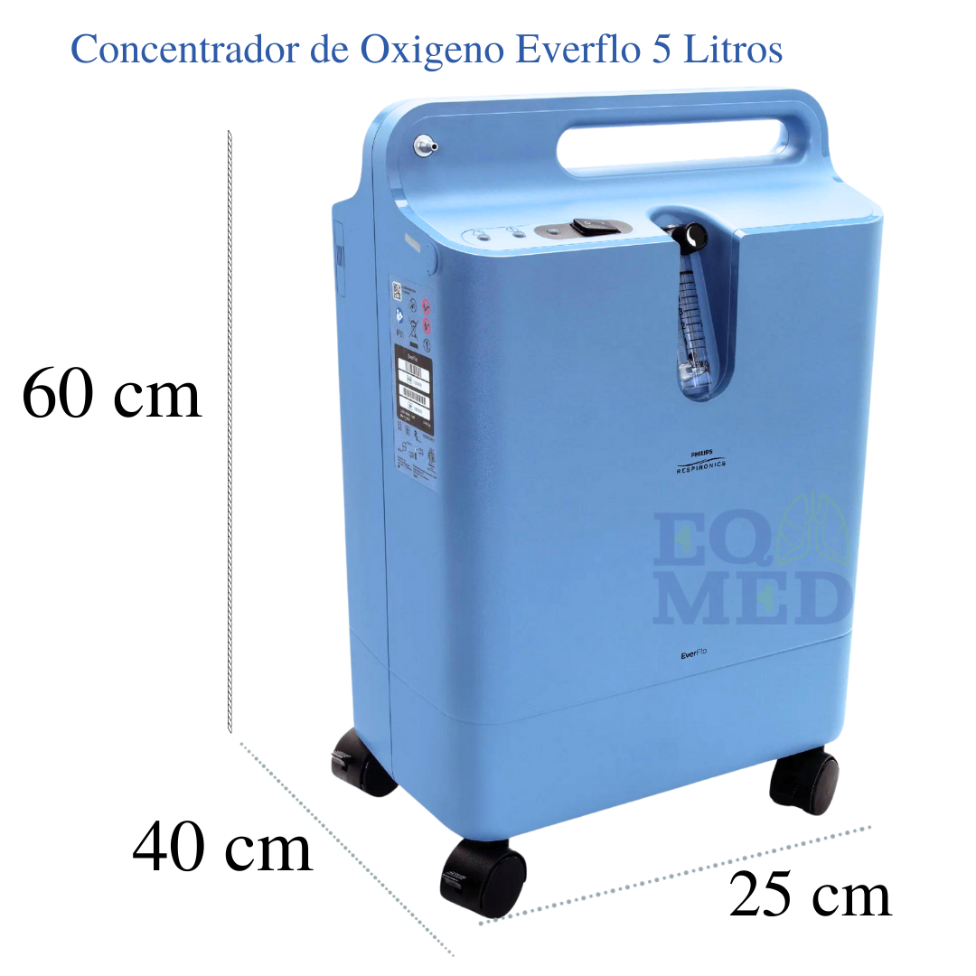 Concentrador De Oxígeno 5 Litros Everflo Philips Respironics