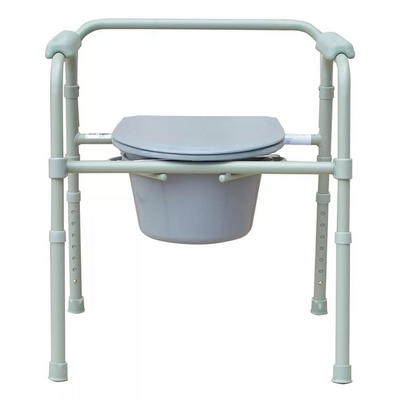 Silla Comodo Aumento WC Baño Portatil Adulto Plegable