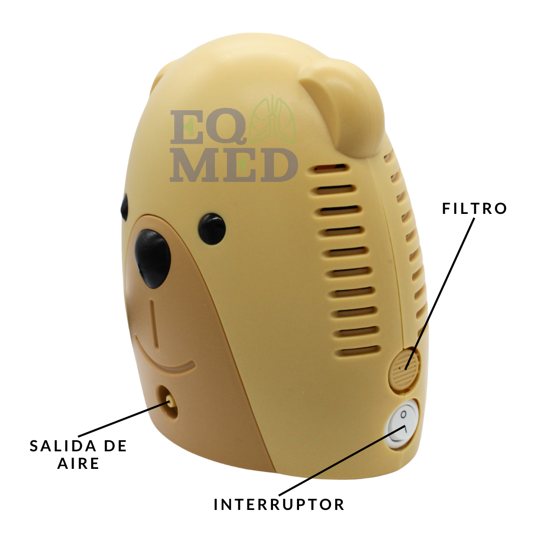 Nebulizador  Compresor Pediatrico/infantil Con Mascarilla