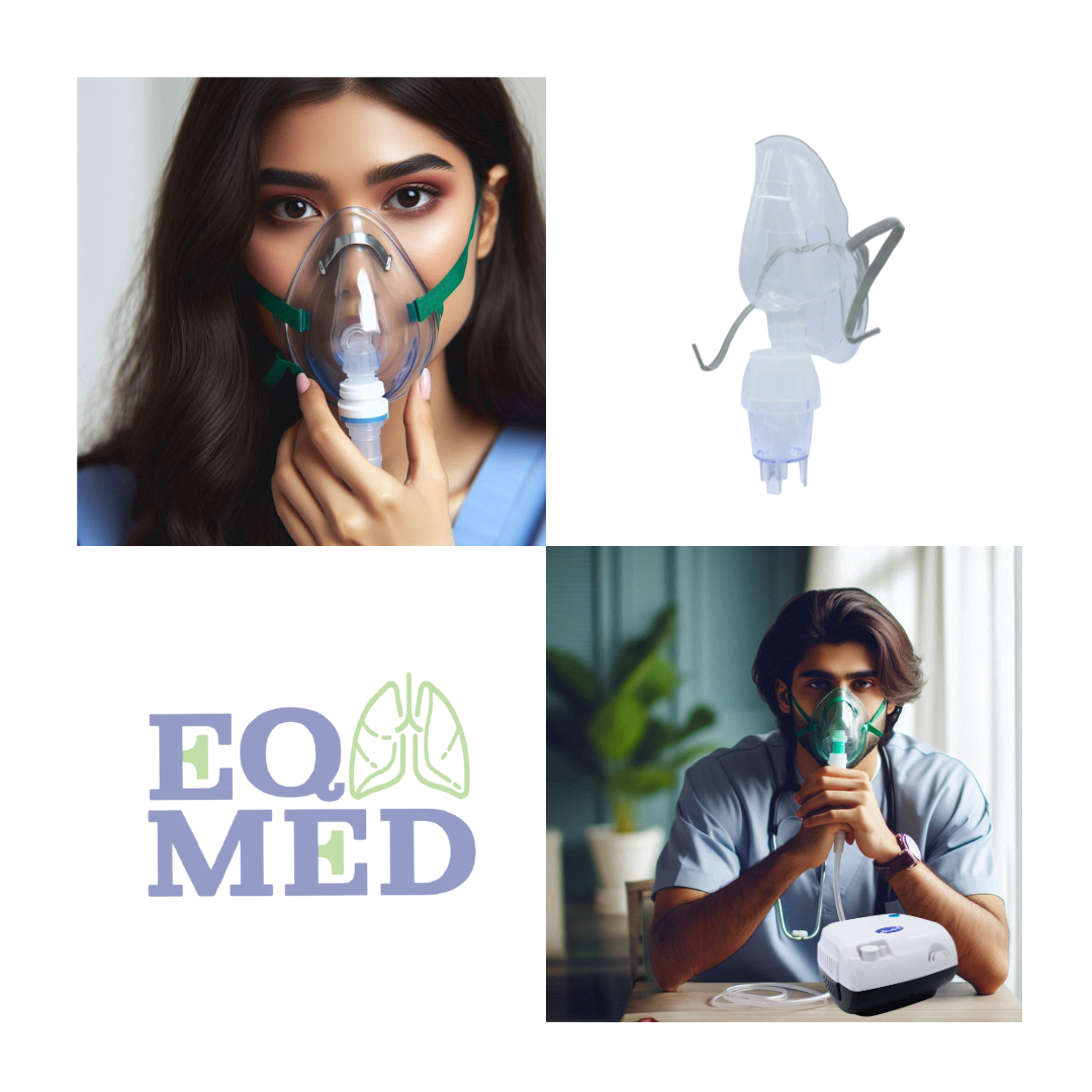 Nebulizador Adulto E Infantil Con Mascarillas Niño Y Adulto