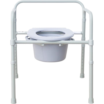 Silla Comodo Aumento Ducha Para Wc Baño Plegable 3 En 1