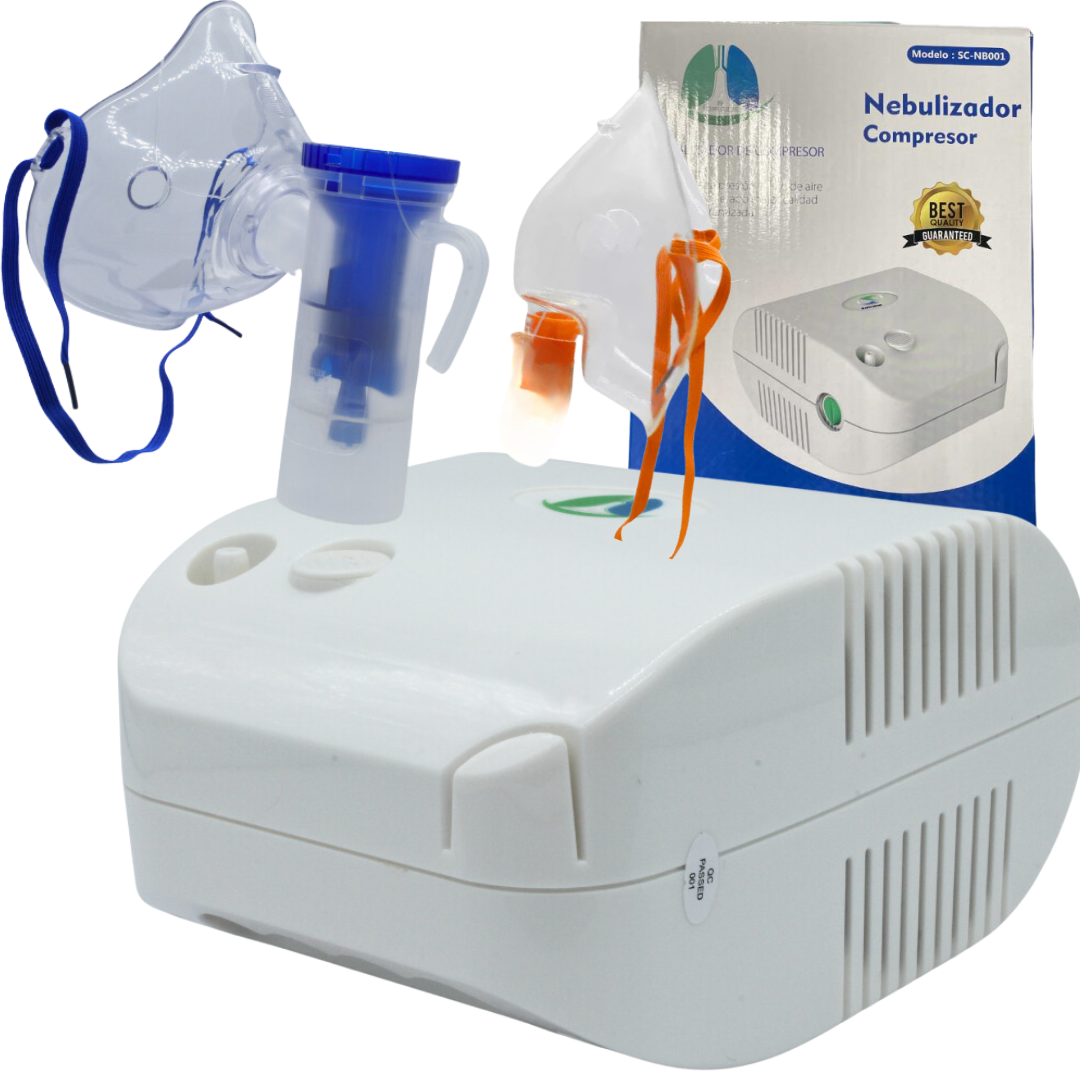Nebulizador Compresor  Adulto/infantil Accesorios Silencioso